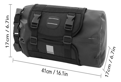 A Bolsa Impermeable Para Manillar De Bicicleta Delantera,