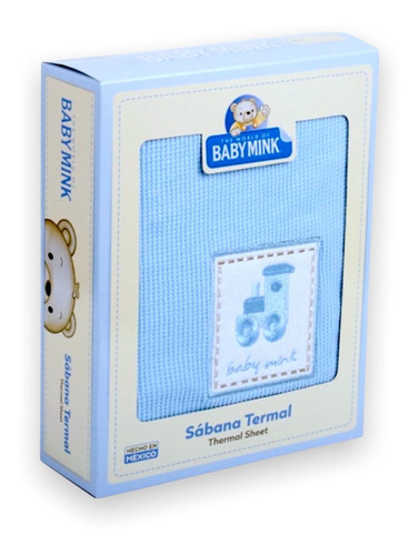 Sabana Termal Baby Mink® Para Bebés  Varios Colores