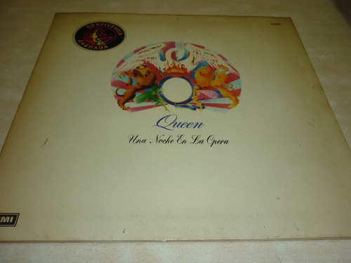 Queen Una Noche En La Opera Vinilo Vintage Excelente