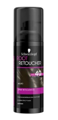 Spray Retoca Raíces Schwarzkopf Root Retoucher Negro 120 Ml
