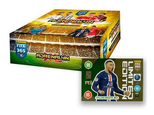 Adrenalyn Xl Limited Edition Mbappé Fifa 365 Panini 5439