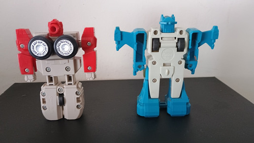 Transformers Topspin Y Clone Bot Lote 2 Figuras (Usado)