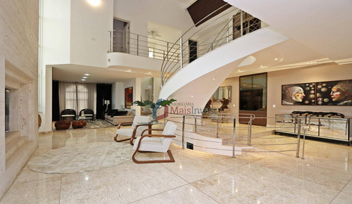 Casa Com 5 Dormitórios, Ampla Área Lazer, À Venda, 710 M² Por R$ 5.800.000 - Alphaville Graciosa - Pinhais/pr - Ca0125