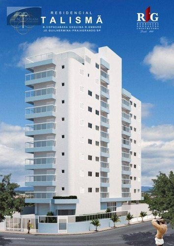 Imagem 1 de 4 de Apartamento Com 1 Dormitório À Venda, 51 M² Por R$ 200.000 - Guilhermina - Praia Grande/sp - Ap3010
