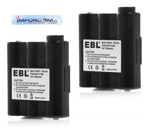 Bateria Radio Midland 36 Millas Gxt860,gxt895,gxt1000,c/u
