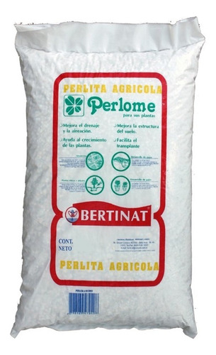 Perlita Agricola Mejora Sustratos Bertinat  60 Dm3