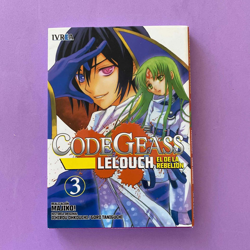 Manga Code Geass 3 Ivrea España