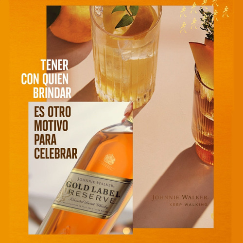 Whisky Johnny Walker Jw Gold Label Reserve Johnnie 750ml