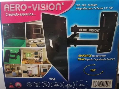 Base Para Televisor  13 A 42 Pulgadas Aero Vision  