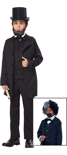 Boys Abraham Lincoln/frederick Douglass Costume