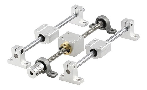 Tornillo Acme De Avance 8mm Con Tuerca T8 30cm Varilla Rosca