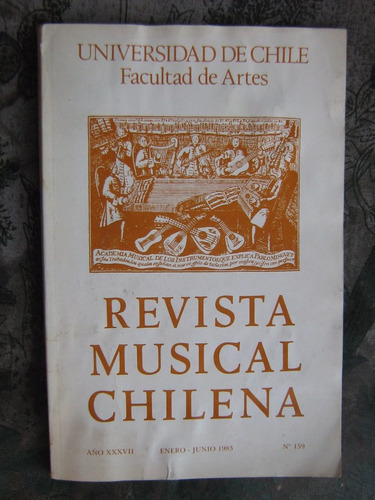 Revista Musical Chilena Enero Junio 1983 Nº 159