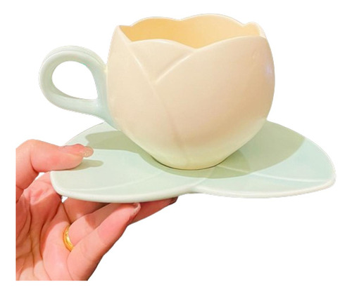 Taza Tulipán, Tazas De Café De Cerámica Tazas De Té