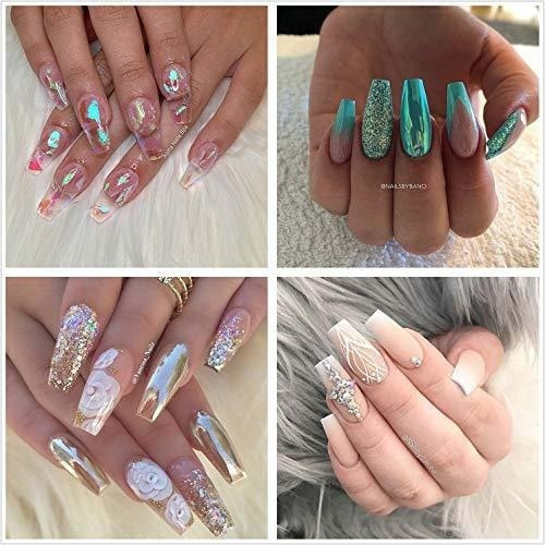 Dicas de unhas de acrílico transparente - Fran Nail Tip