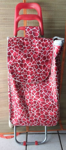 Carrito De Mercado Elegante Plegable Con Bolsa