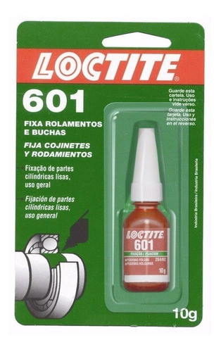 Fijador Cojinetes Rodamientos Alta Resistencia Loctite 601