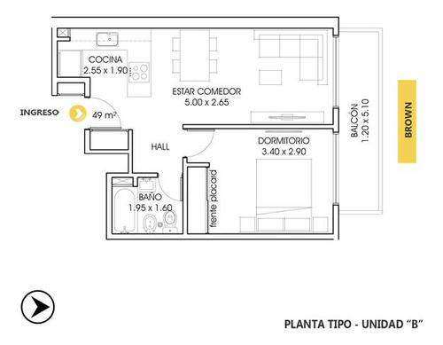 Departamento 1 Dormitorio En Venta - Orientación Norte - Centro, Rosario