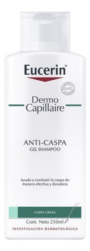 Eucerin Dermocapillaire Shampoo Anticaspa Gel 250ml