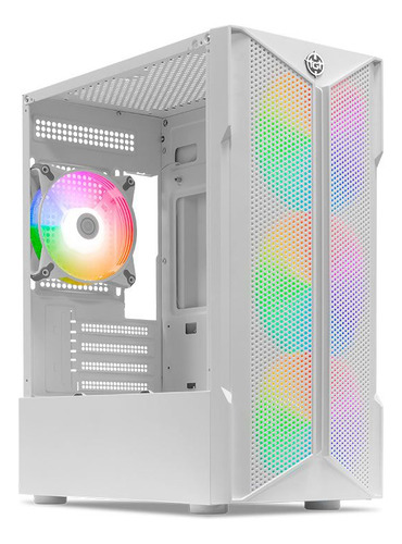 Gabinete Gamer Tgt Skylancer V2 Mid-t Lat De Vidro C/4f