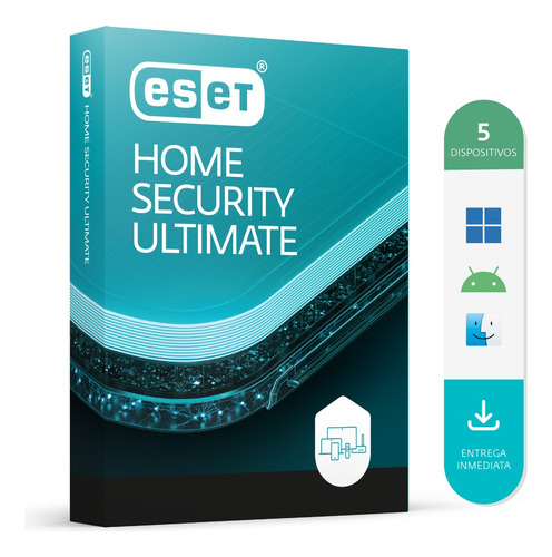 Antivirus Eset® Home Security Ultimate 5 Dispositivos