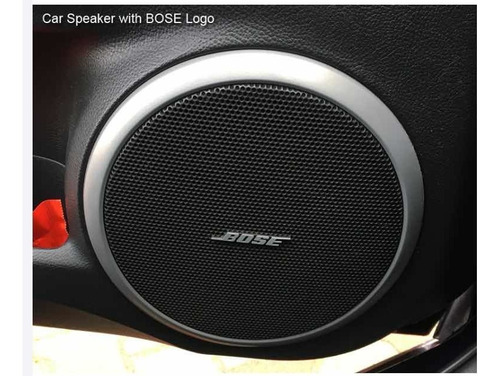 Imagen 5 de 10 de Set 10 Unid Emblema Logo Bose Adhesivo Para Auto O Parlantes