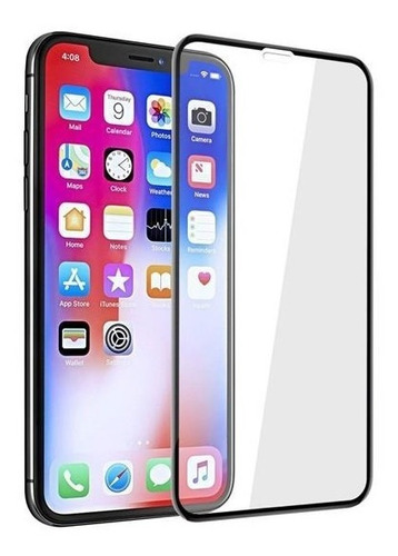 Vidrio Glass Pro 4d 5d iPhone XR 5d Curvo 6.1 Pulgadas