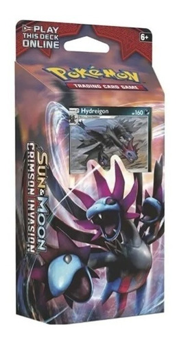 Pokemon Mazo De Cartas Sol Y Luna Hydreigon Nuevo Original