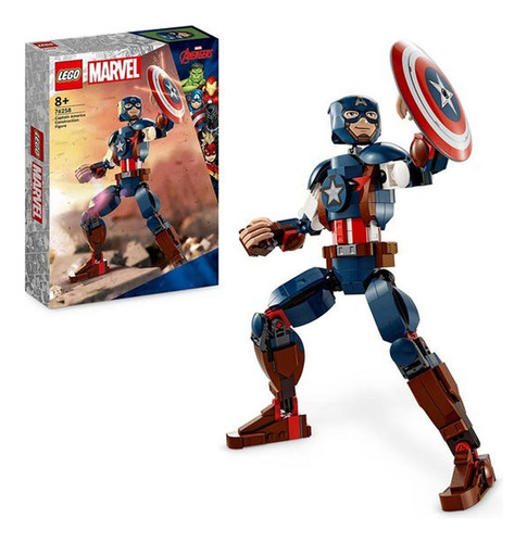 Lego Marvel Figura Capitan America 76258 - Crazygames