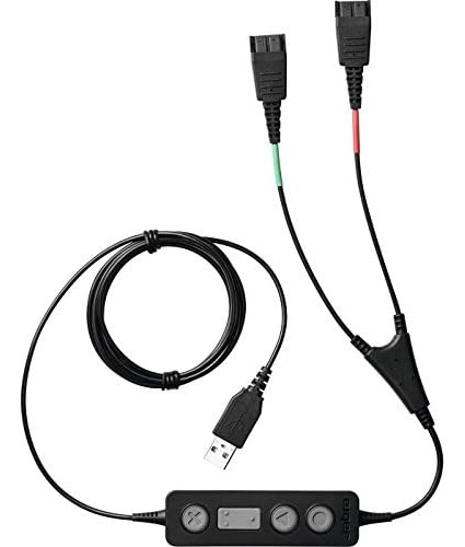 265-09 Link 265 Usb/qd - Cable De Entrenamiento, Color Negro