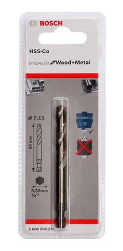 Mecha Bosch Centradora Para Sierra Copa Hss-g 7.15 X 85mm