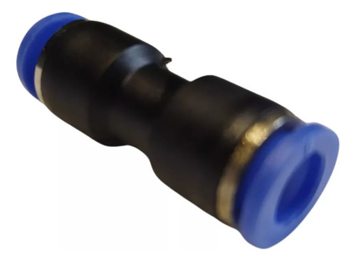 União Emenda Reta Pu 6mm Pneumática Engate Rápido 10 Peças