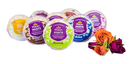 Imagen 2 de 3 de Mazapanes Mexihuate Caja 20 Piezas Artesanal Gourmet Vegan