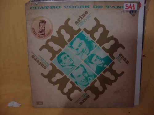 Portada Cuatro Voces Del Tango Marino Maure Moran P1