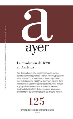 Libro La Revolucion De 1820 En America - Santos Fuentes, ...