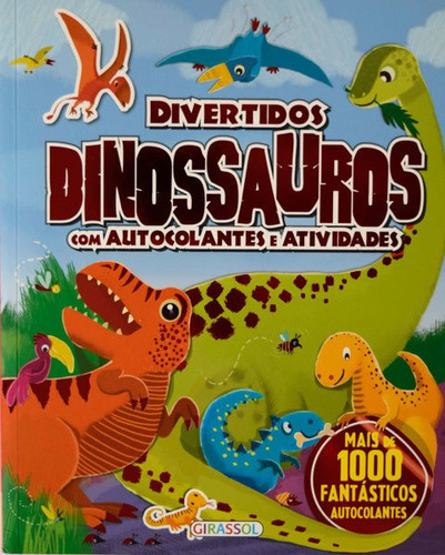 Libro Divertidos Dinossauros Com Autocolantes - Vv.aa.