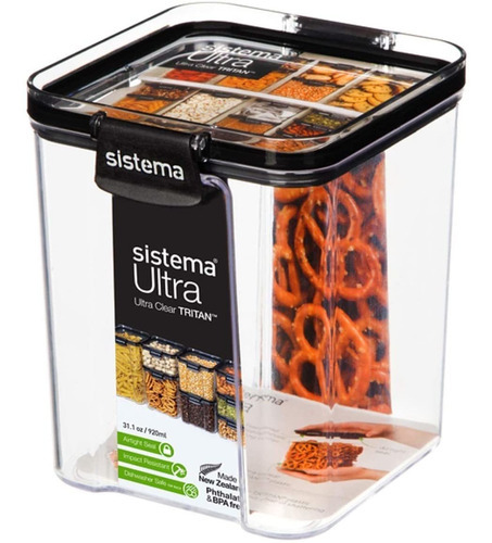 Sistema Tritan Ultra Collection Contenedor De Almacenamiento