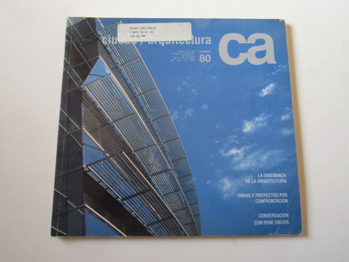 Revista Ca: Ciudad Y Arquitectura N. 80 Jun. 1995