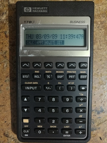 Calculadora  Financiera Hp-17bii, Programable, 7kb Ram