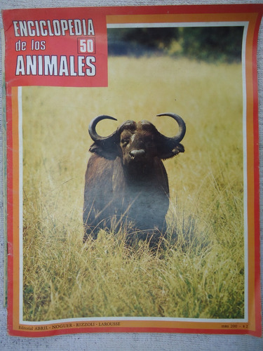 Enciclopedia De Los Animales Nº 50  Anesa - Noguer - Rizzoli