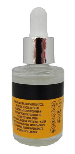 Serum Facial Acido Hialurónico Y Vitamina B5 Y Vitamina C