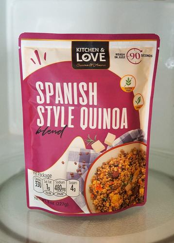 Kitchen & Love Mezcla De Quinua Estilo Español, Precocida, B