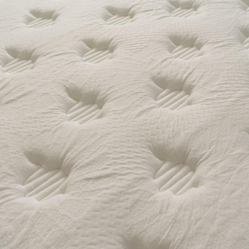 Cama Box C/ Molas Ensacadas New York Branco Queen 158x198x73