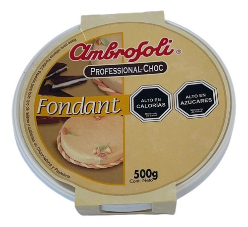 Fondant Para Relleno 500 Gramos Ambrosoli