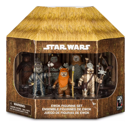 Figuras Star Wars Ewok Disney Store 
