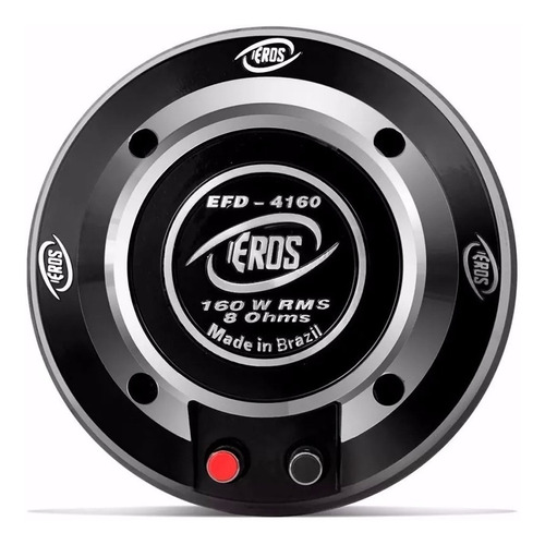 Driver Som Automotivo Eros Trio 160w Rms Efd 4160 Fenólico