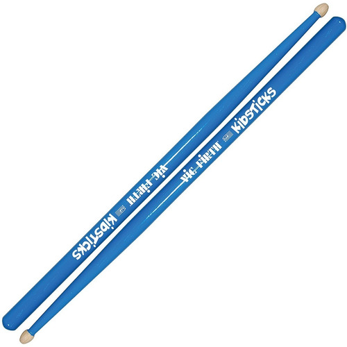 Baquetas Palillos Vic Firth Kids Niños Punta De Madera Azul