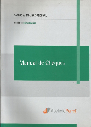 Manual De Cheques Molina Sandoval 