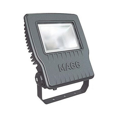 Reflector De Piso Sobreponer Led 81w 3000k Gris Acero Magg