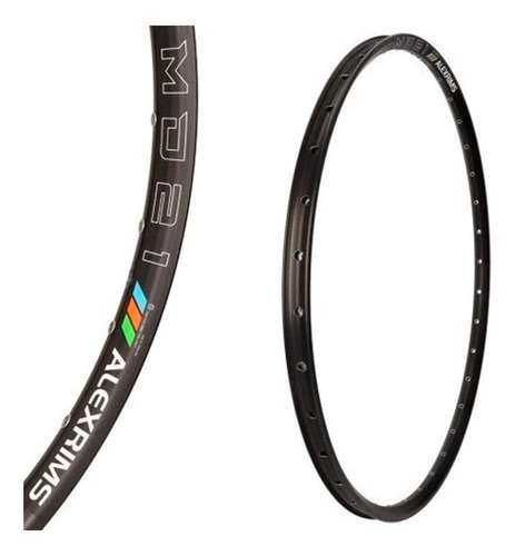 Par De Aros Alex Rims 21mm R26 36h Negro