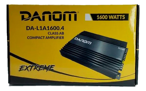 Amplificador Compacto Danom Da-l1a1600.4 1600w